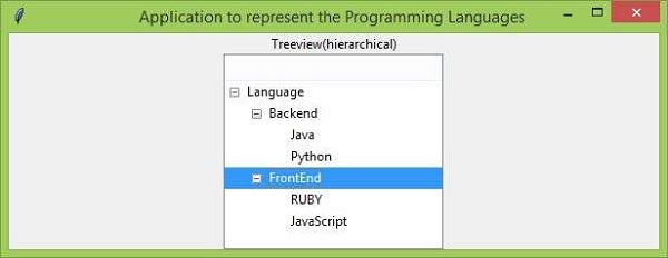 tkinter - python multiple treeviews - stack overflow... 如何使用 Tkinter 清除整个 Treeview? | w3schools 中文网
