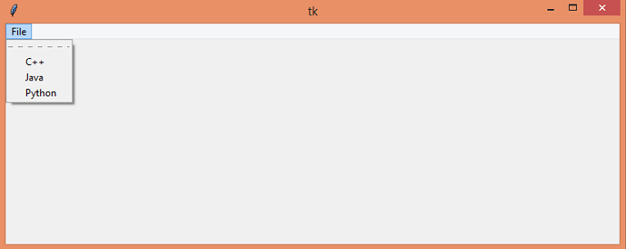 如何在 Tkinter 中使用 Checkbutton 创建菜单选项? | w3schools 中文网