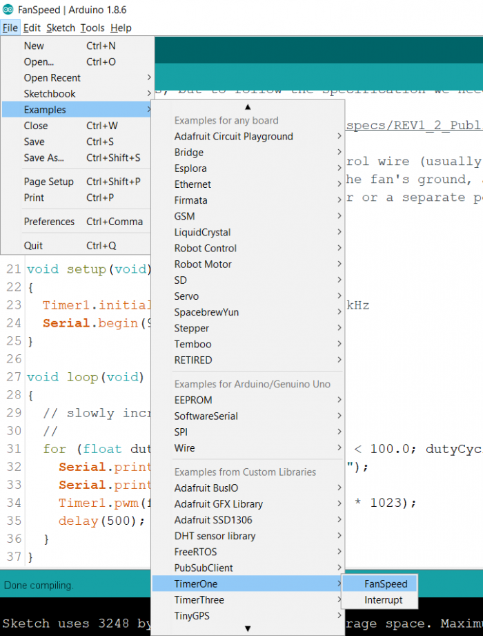 Arduino Uno 中基于 Timer1 的 PWM | w3schools 中文网