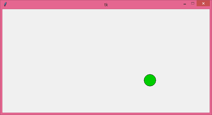 在 Tkinter Canvas 中移动球 | w3schools 中文网