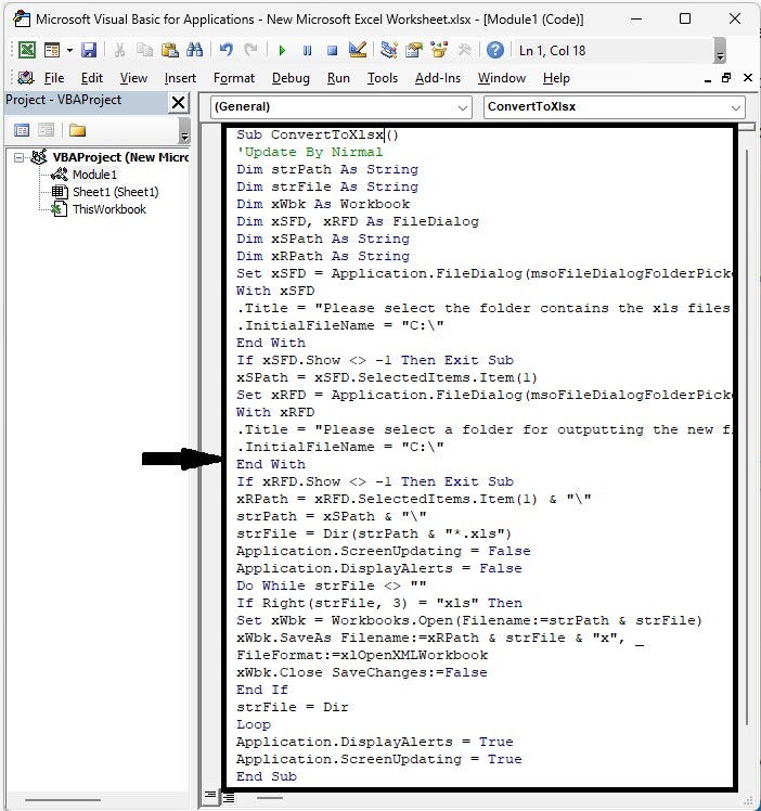 如何在 Excel 中将多个 XLS 文件转换为 XLSX 文件? | w3schools 中文网