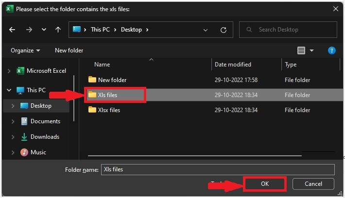 如何在 Excel 中将多个 XLS 文件转换为 XLSX 文件? | w3schools 中文网