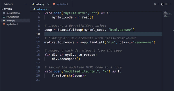 如何使用 BeautifulSoup 修改 HTML? | w3schools 中文网