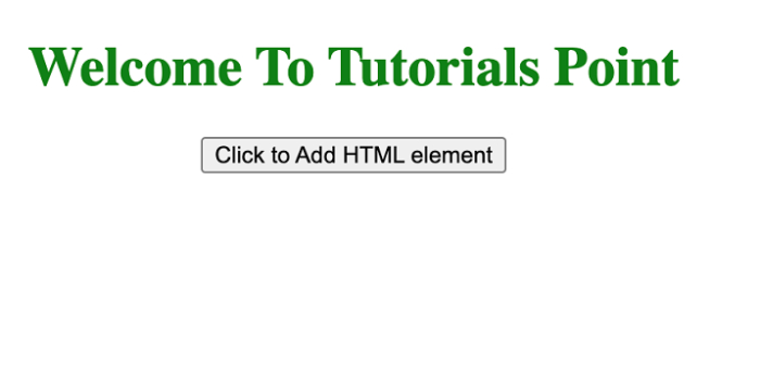 如何使用 JavaScript 动态添加 HTML 元素? | w3schools 中文网