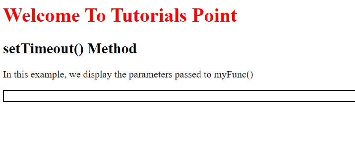 如何在 JavaScript 中使用 setTimeout() 函数? | w3schools 中文网