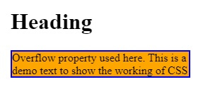 CSS overflow: hidden | w3schools 教程