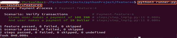 Python3 Runner