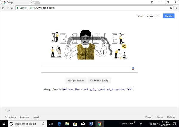 Google 主页