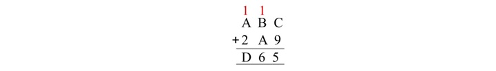 十六进制加法数字