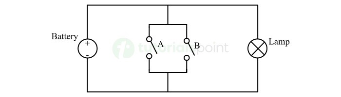 使用开关的 NOR 门