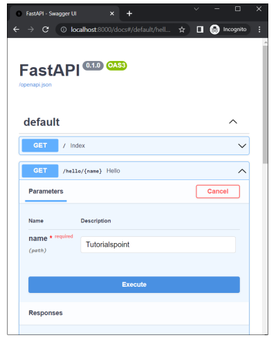 FastAPI 路径参数