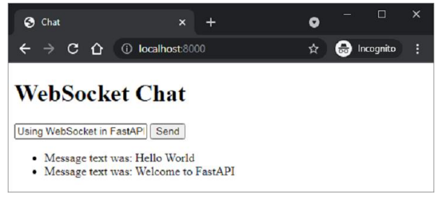 FastAPI Websockets