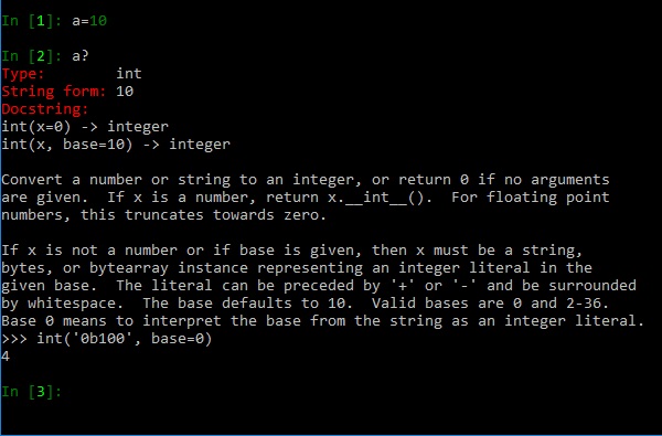 IPython 中的动态对象自省