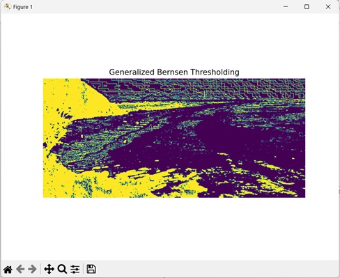 广义 Bernsen Thresholding1