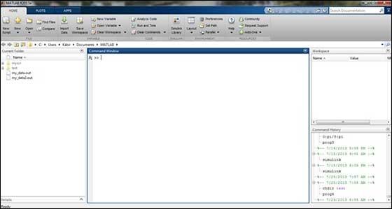 MATLAB 桌面