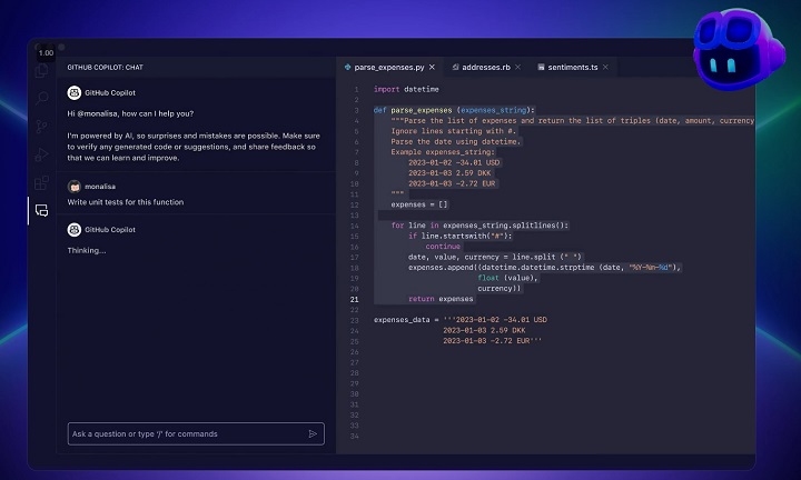 GitHub Copilot 的主要功能