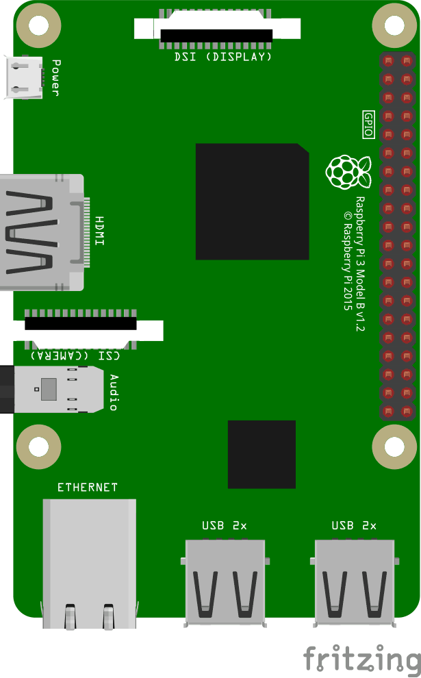 树莓派(Raspberry Pi) 3 with GPIO