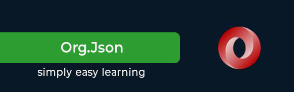 org.json 教程