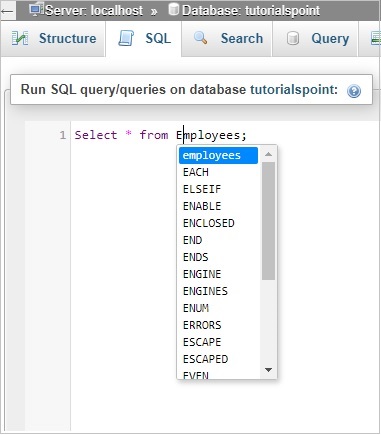 SQL 建议