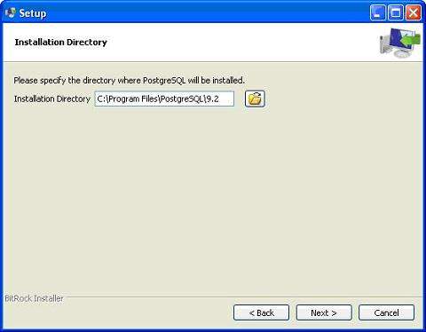 postgresql 安装目录