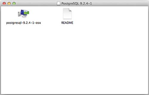 在 Mac 上安装 postgresql