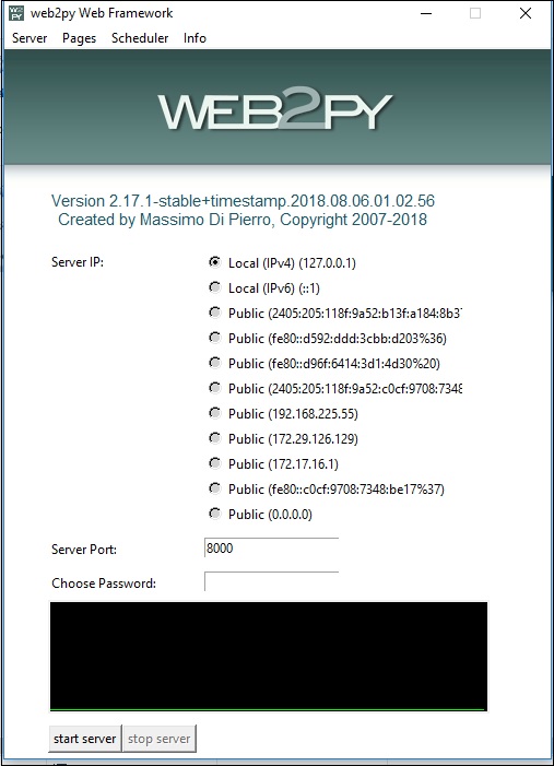 Web2py 框架