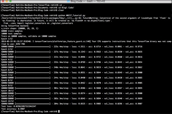 Neural network model