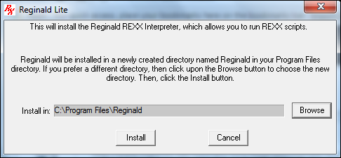 安装 Reginald