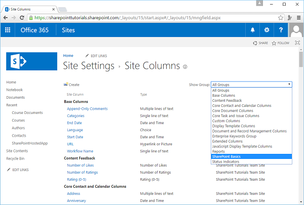 新组 SharePoint 基础