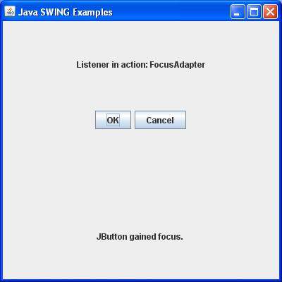 SWING FocusAdapter