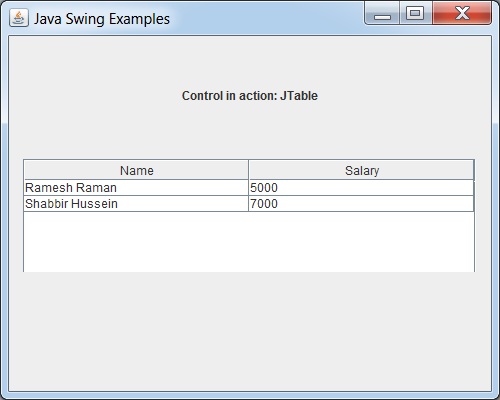 Swing Table