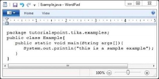 JAVA 示例