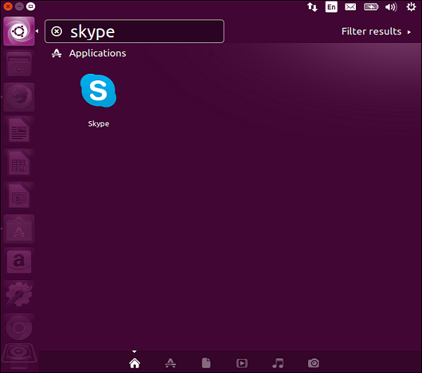 Launch Skype