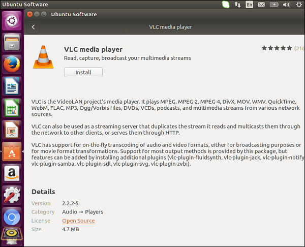 VLC 媒体播放器安装