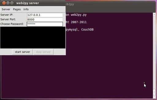 Web2py 服务器
