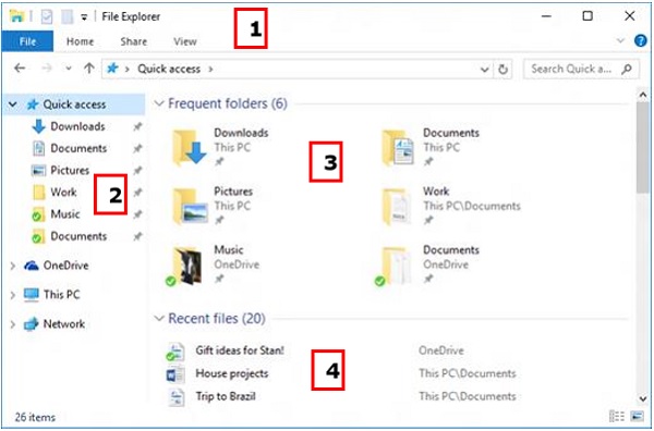 文件资源管理器 Windows