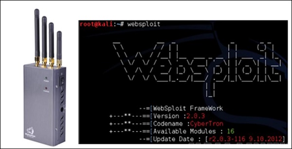 Websploit Exploitation 无线安全 第 1 层 DoS详解与使用示例